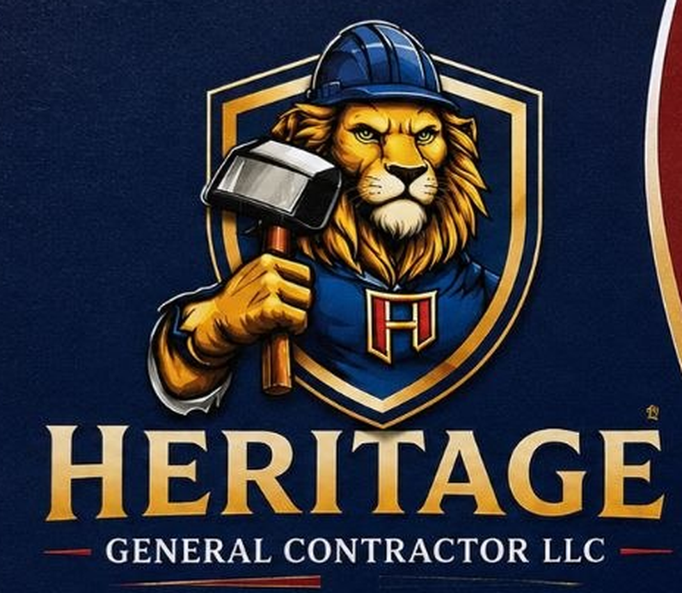 HERITAGE General Contractor LLC logo from business card